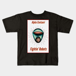 Robot League Football Kids T-Shirt